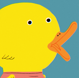 a duck